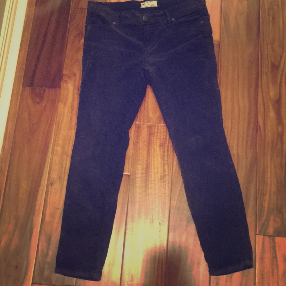 Free People Corduroy Ankle Pants